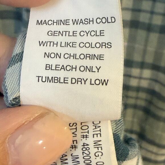 johnnie-O Hurst Hangin Out Surflannel Shirt Evergreen Size XL - Picture 3 of 9